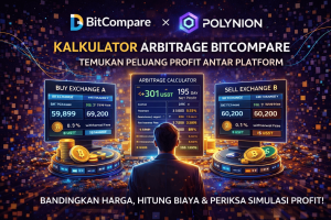 Kalkulator Arbitrage BitCompare: Cek Profit Antar Exchange