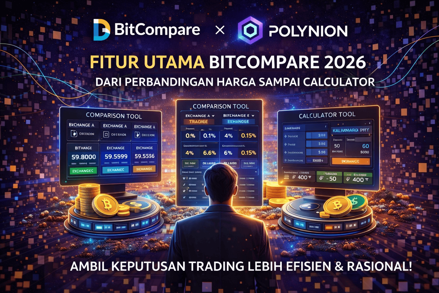 Fitur BitCompare 2026: Bandingkan Harga & Biaya Crypto