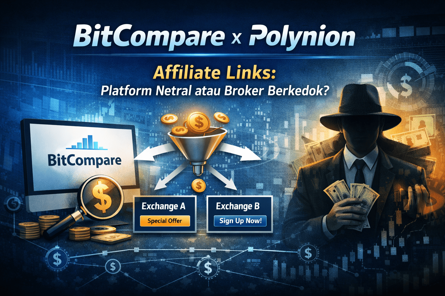 BitCompare Affiliate Links: Platform Netral atau Broker?