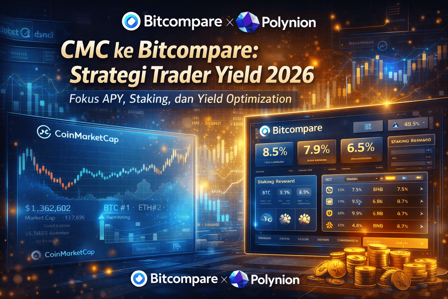 CMC ke Bitcompare: Strategi Trader Yield 2026
