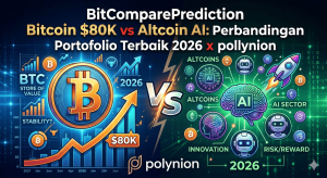 BitComparePrediction Bitcoin $80K vs Altcoin AI: Perbandingan Strategi Portofolio Terbaik 2026